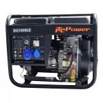 ITC POWER Full POWER Stromaggregat Diesel DG7800LE 6500 Watt 230V – Bild 2