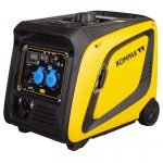 KOMPAK Dual Fuel Inverter Gas Benzin 3900 Watt Stromaggregat 230V – Bild 2