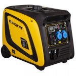 KOMPAK Dual Fuel Inverter Gas Benzin 3900 Watt Stromaggregat 230V – Bild 4