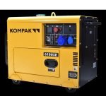 KOMPAK Diesel Stromaggregat 5500 Watt 230V