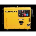 KOMPAK Diesel Stromaggregat 6,9 KVA 400V/230V – Bild 2