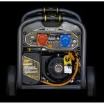 KOMPAK Dual Fuel Gas Benzin 10kVA Stromaggregat 230V/400V – Bild 4