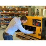 WAGNER Diesel Stromaggregat Full Power 8 KVA KW8000SE-T 230V/400V – Bild 6