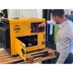 WAGNER Diesel Stromaggregat Full Power 8 KVA KW8000SE-T 230V/400V – Bild 8