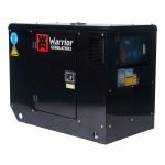WARRIOR 13,75 kVa Diesel Generator Notstromaggregat Stromerzeuger 400V 230V EU – Bild 2