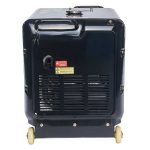 WARRIOR 6,25 kVa Silent Diesel Generator Notstromaggregat Stromerzeuger 400V 230V EU5 Funkstart – Bild 6